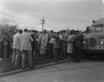 Jackson Street Community Council (JSCC) tour with Seattle city officials, April 3, 1958