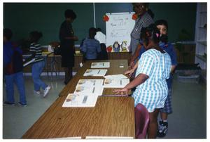 Gates Elementary Students in Class with Adults