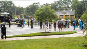 Protesters gather for Black Lives Matter protest