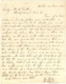 Letter from William Hurter in Mobile, Alabama, to Judge William Hugh Smith in Montgomery, Alabama.