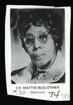 Mattie McGlothen, ca. 1974