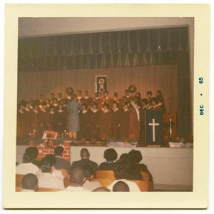 Edgewood Choir at Christmas Assembly