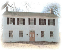 The Stephenson House during resoration in the early 2000s