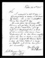 Letter, from W. T. Snell, Fulton, Callaway County to Sterling Price, November 18, 1855