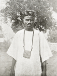 Mandingo wearing amulet