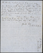 Letter to] Dear Sir [manuscript