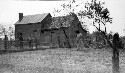 Moses Fitzgerald's house. Planting fall garden