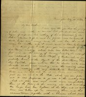 Letter from Charlotte to Samuel Cowles, 1834 July 21.