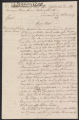 Letter, negligent soldiers punished, Samuel Fellman / J.G. de Mey