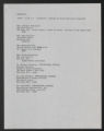 Programs, Organizations, and Subjects, 1930-1980s. Programs and Activities. ""Witness for Survival."" Hearing Transcript and Lists of Witnesses. (Box 39, Folder 6)