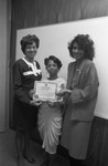 Women Holding Certificate,1989