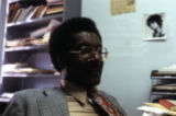 John Blassingame in office at Yale University, 1979.(John Blassingame 013)