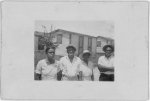 [Roger Mathews, Booker T. Sapps, and their girlfriends, Belle Glade, Florida]