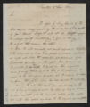 Governors' Papers: William Hawkins Correspondence, June 1812