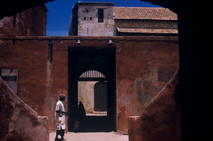 Inner courtyard of the Slave House, Gorée (island), Senegal