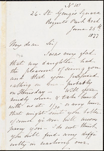 Letter from Louisa C. McKee, [London, England], to William Lloyd Garrison, June 25th 1877