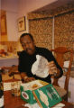 George Faison eating