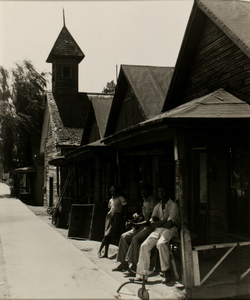 Three People on the Porch