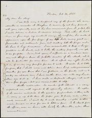 Letter to] My dear bro[ther] May [manuscript