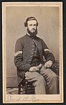 [Corporal David B. Nye of Co. I, 10th Massachusetts Infantry Regiment in uniform]