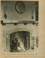 Fireplace, circa 1933