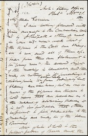 Letter to] My dear Garrison [manuscript