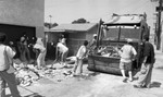 People Cleaning Alley, Los Angeles, 1989