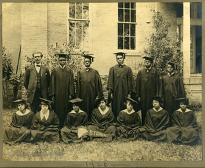 Group Portrait of Storer College Class of 1920, Harpers Ferry, W. Va.