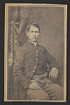 [Private Lockard F. Millard of Co. D., 84th Pennsylvania Infantry Regiment and Co. F, 36th Pennsylvania Infantry Regiment in uniform]