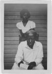 [Old woman "ballet" seller of New Iberia, Louisiana with her daughter]