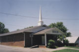 Macedonia Baptist Church: view of church front and side