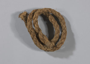 Rope used in the lynching of Raymond Byrd