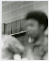 Black student protest in Wilbur Cross Library