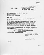 Letter: Des Moines, Iowa, to Jim Dombrowski, New Orleans, Louisiana, 1963 October 1