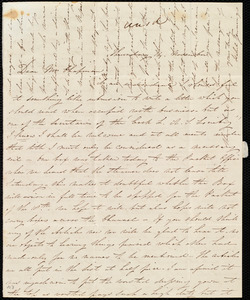 Thumbnail for Letter from Isabel Jennings, [Cork, Ireland], to Maria Weston Chapman, Thursday, 14 November [1844]