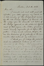 Letter to] Dear Sir [manuscript