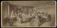 Home Economics Sewing Class, circa 1890