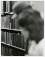 Black student protest in Wilbur Cross Library