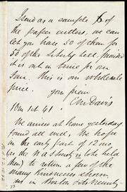 Letter to Maria Weston Chapman] [manuscript