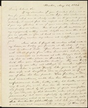 Letter to] Dearly beloved Sir [manuscript