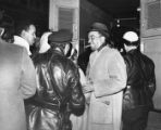 "NAACP pickets Trailway buses at Union bus terminal"