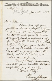 Letter to] Dear William [manuscript