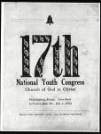 National youth congress, COGIC (17th: 1952), program