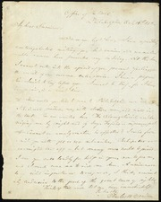 Letter to] My dear Garrison [manuscript