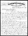 Letter, from Moses Hollister, Hannibal, Marion County to Benjamin Gratz Brown, March 18, 1872