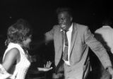 Woman and man dancing at the Laicos Club in Montgomery, Alabama, during a performance by Bobby Moore and the Rhythm Aces.