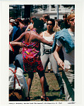 Gathering at the Golden Gate Park, Panhandle, Haight Ashbury, San Francisco, CA, 1967