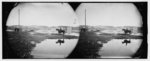 [Berlin (now Brunswick), Md. Pontoon bridge and ruins of the stone bridge across the Potomac (destroyed in 1861)]