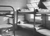 Bunkbeds in a dormitory at the Alabama Industrial School for Negro Children in Mount Meigs, Alabama.