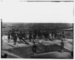 [District of Columbia. Gun crews of Company H, 3d Massachusetts Heavy Artillery, at Fort Lincoln]